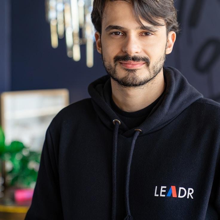 Portrait of a group coordinator and fusion cooking expert